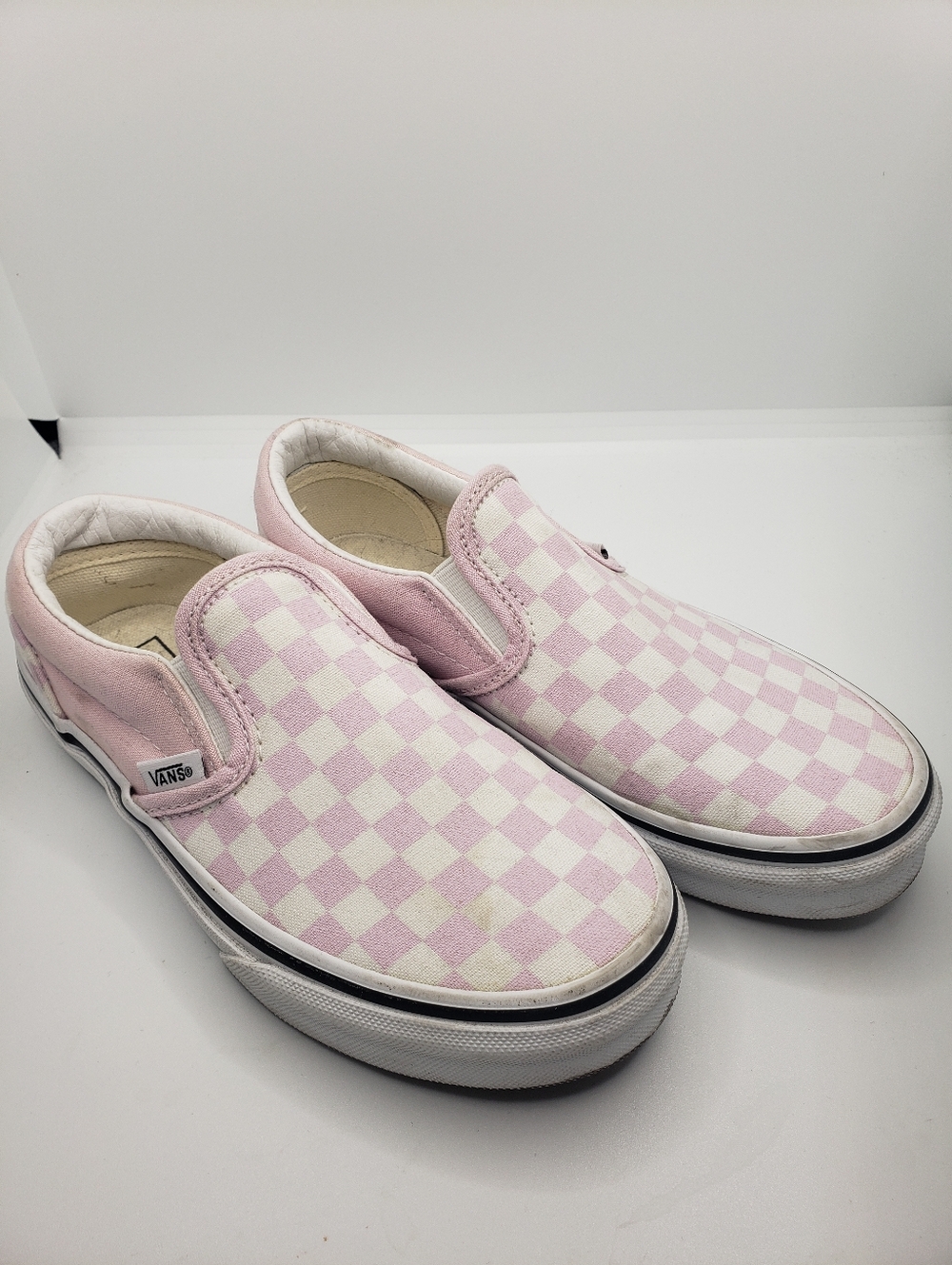 Vans Little Kids Classic Slip-On Checkerboard Shoe